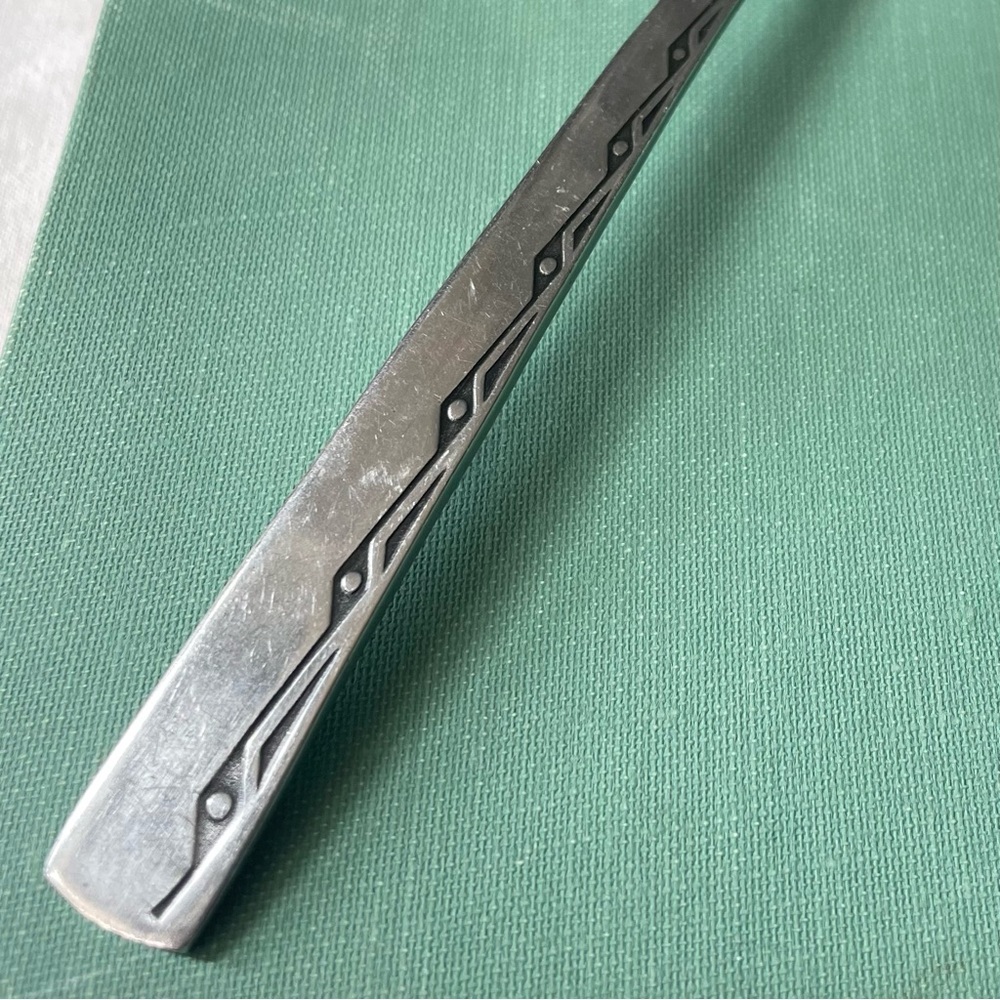 Vintage VINERS Executive Suite silver stainless flatware replacement MCM Fork